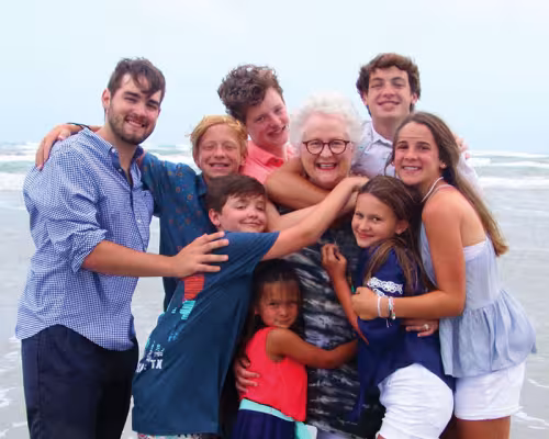 Marsha Griffith Eckermann, Hunter Griffith, Jacob Janes, Joshua Janes, Jackson Janes, Joseph Janes, Genny Griffith, Georgia Griffith, Lily Griffith