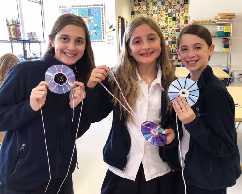 Ellery Casell, Maya Aruh and Lyla Lerman