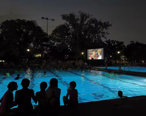 Dive-In Movie Night