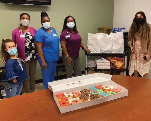 Haya Allaham, Lady Barrs, Stacey Washington, Johanna Smith, Aleen Gilani