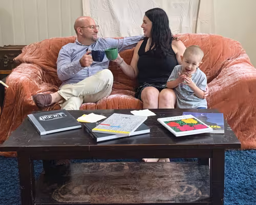 Rachel Teichman, Jesse Teichman, Ezra Teichman