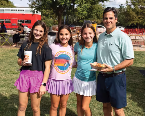 Emily, Charlotte, Madeline, and Michael Magilton