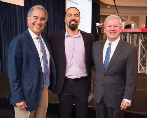 Kenny Baldwin, Anthony Rendon, and Brooks McGee
