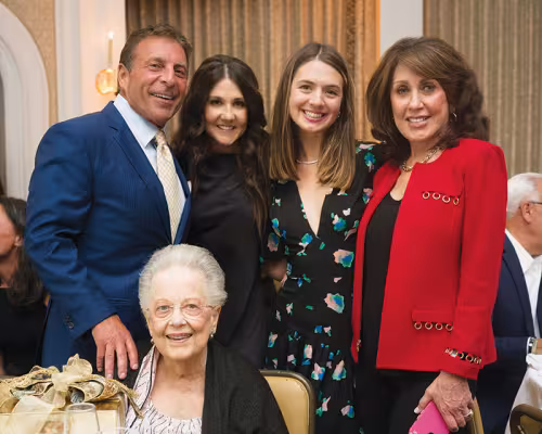 Johnny Carrabba III, Rose Carrabba, Sarah Lauderdale Hill, Hannah Van Auken, and Theresa Mangiameli