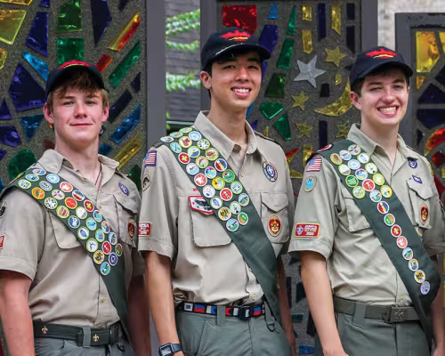 Mike Mohr, Ian Burnett, Rhett Cossey, and Charlie White
