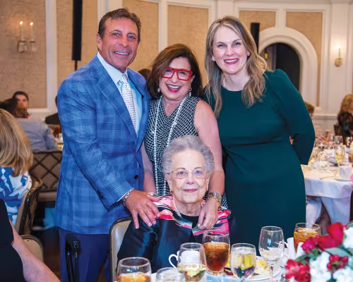 Johnny Carrabba, Roz Pactor, Erika Myers, and Rose “Rosie” Carrabba