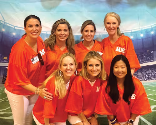 Lauren Nix, Kara Mueck, Ako Atkinson, Emily Craft, Christine Roe, Karen Teegarden, Shannon Mahan