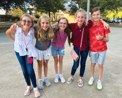 Sophie Armstrong, Katie Cotlow, Scarlett Corona, Amelia Peine, Henry Peine