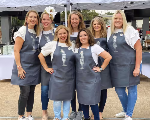 Maribel Farish, Vanessa Archila, Stephanie Tobola, Elizabeth Elder, Dahlia Brown, Gretchen Reed, Angela Jennings