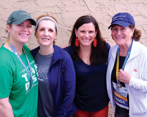Lauren Levicki Courville, Wendy Daboval, Kristi McCarthy and Nancy Levicki