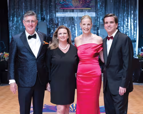 Larry Hanrahan, Cookie Hanrahan, Allison Connally, Dan Connally