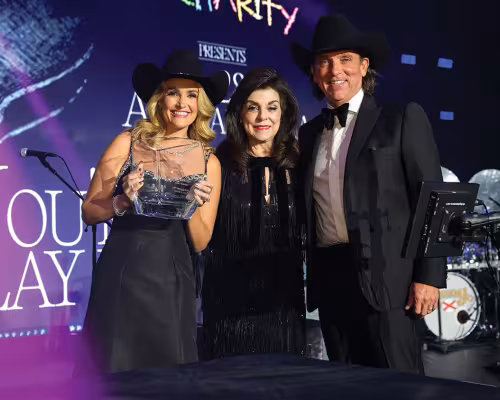 Frances Moody Buzbee, Laura Ward, and Tony Buzbee