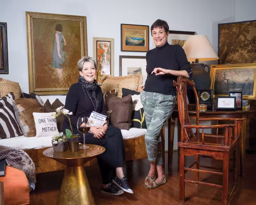 Dayna Steele and Melissa Stevens