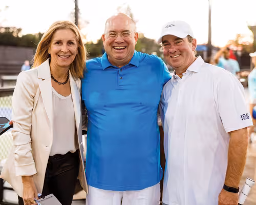 Laura Leman Genung, Chris Hilgert, and Sean Keenan