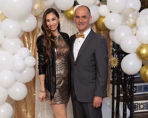 April and Dr. Jorge Salazar