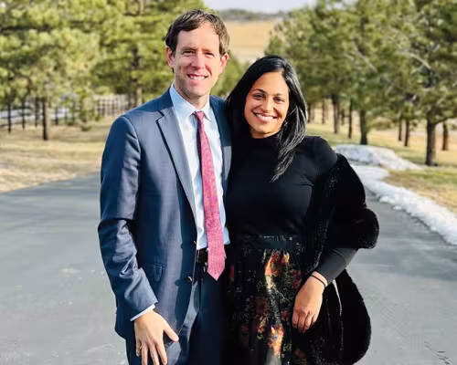 Colin Pogge, Sangita Pogge