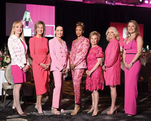 Nelda Blair, Shelley Reeves Boyer, Sue Smith, Cheryl Creuzot, Evelyn Leightman, Chree Boydstun, and Janette Marx