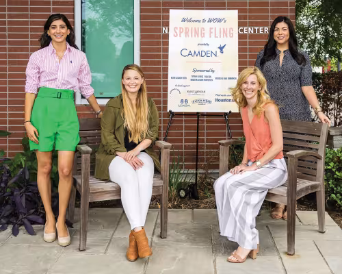 Sarika Patel, Julia Russell, Marianna Corcoran, and Victoria Villarreal