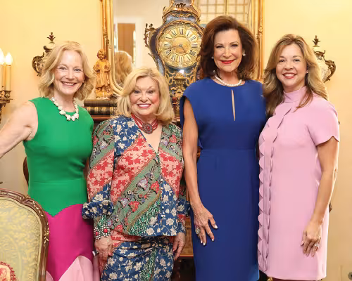 Trish Morille, Sidney Faust, Betty Hrncir and Julie Baker Finck