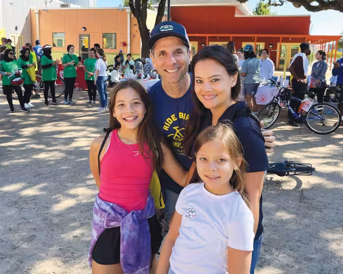 Meredith Kottler and family