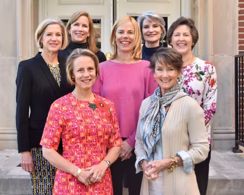 Meg Tapp, Sheila Mayfield, Margaret Pierce, Julie Griffin, Ruth Kelly, Greta Zimmerman, Gwen Smith