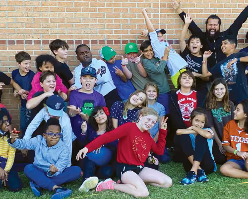 Mark Twain Elementary School fifth graders