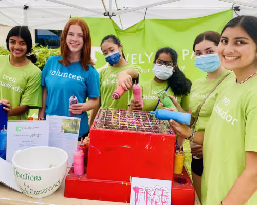 Evelyn's Park Conservancy Teen Ambassadors