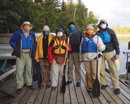 Jim Russell, Lisa McGinness, Carol Phillips, Jim McGinness, Carol Russell and Richard Phillips