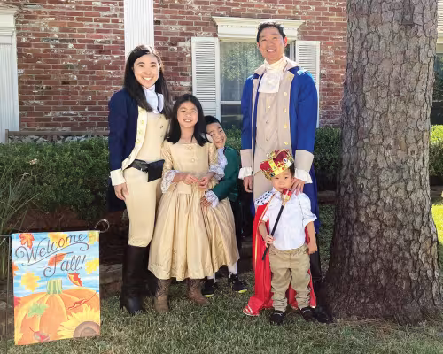 Gina Yu, Raymond Yu, Lyana Yu, Matthan Yu, Jakin Yu