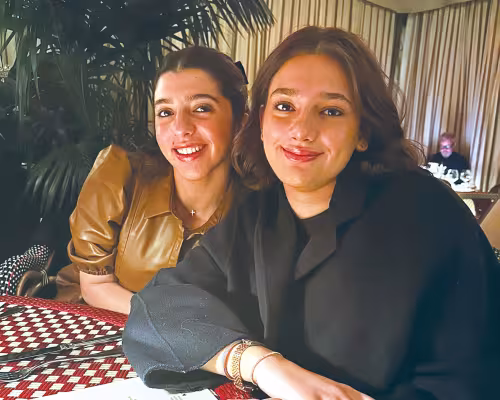 Olivia and Emma Mankarious