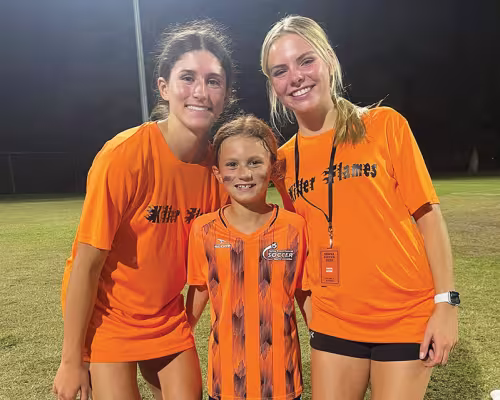 Peyton Walsh, Emily Kate Walsh, Sara Monk