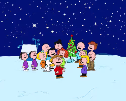 Scene from A Charlie Brown Christmas