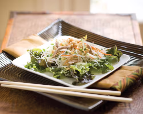 Vietnamese Pork Tenderloin and Rice Noodle Salad