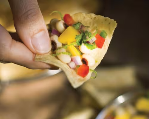 Mango and Black-Eyed Pea Salsa