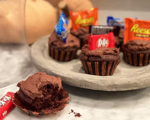 Dark Chocolate Cupcakes