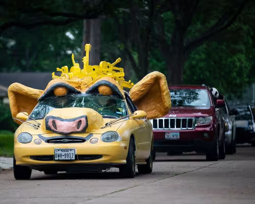 Lion car