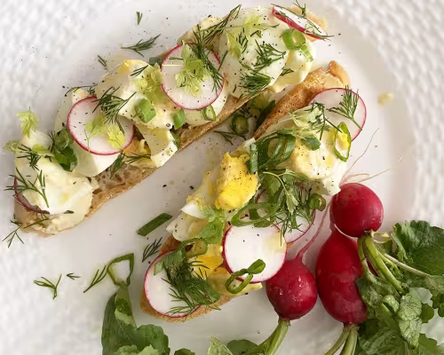 Egg Salad Tartine