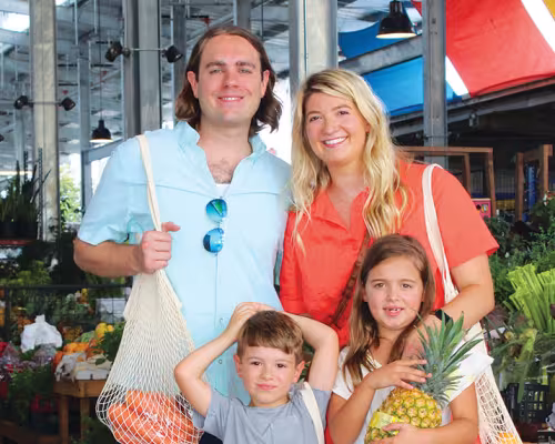 Ashley Nadon, John Nadon, Bennett Nadon, Olivia Nadon