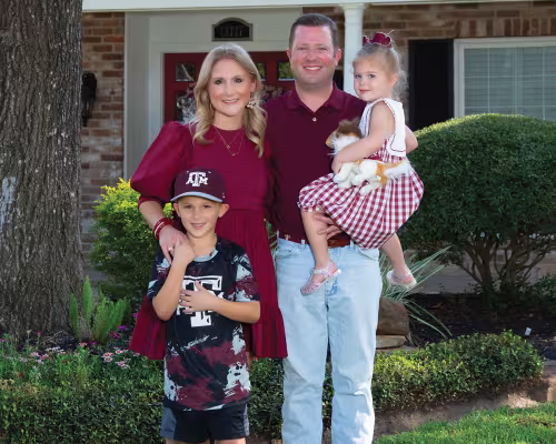 Kelly Crumley, Jerred Crumley, Archer Crumley, Abigayle Crumley