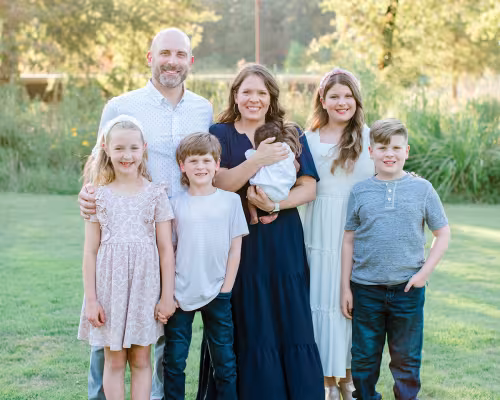 Evie Tramuto, Katie Tramuto, Rob Tramuto, Charlie Kate Tramuto, Davis Tramuto, Brooks Tramuto