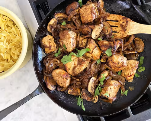 French Onion Chicken with Mushrooms