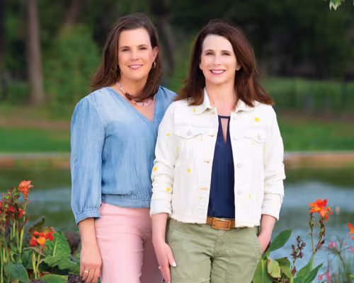 Beth Black and Gretchen Hilyard
