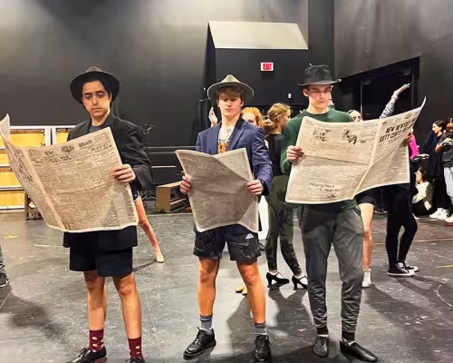 Guys and Dolls crapshooters