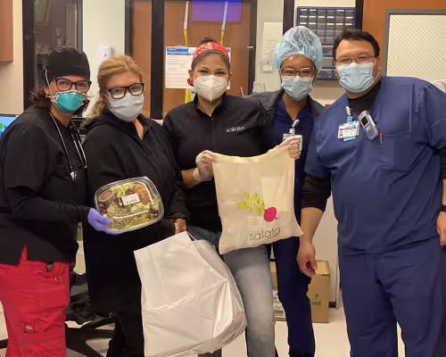 Healthcare team at St. Luke's PMC