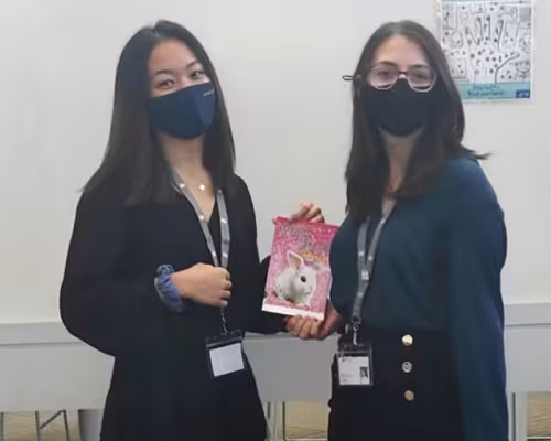 Kyra K. and Viola H.