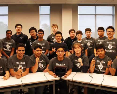 The Village School Quiz Bowl Team