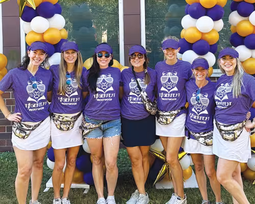 Melissa Winkler, Kendall Eckhardt, Jeannie Barker, Lauren Bernard, Hailey Kleiderer, Julie Boyd, and Rachel Gillespie