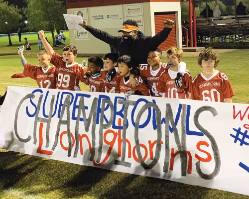 Southwest Football League’s (SFL) Texas Longhorns