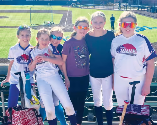 Ellie Williams, Natalie Lane, Addie Olson, Maggie Doyle, Lily Metzen, Emily Judkowitz