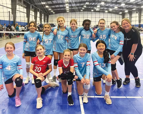 Houston Volleyball Academy's 11U girls